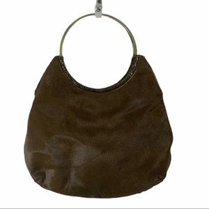 Malini Sulaika Metal Ring Handles Hans Bag